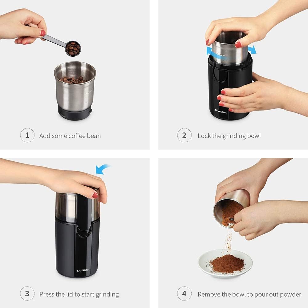 SHARDOR Electric Coffee Grinder