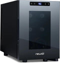 NewAir Black 6-Bottle Countertop Wine Cooler