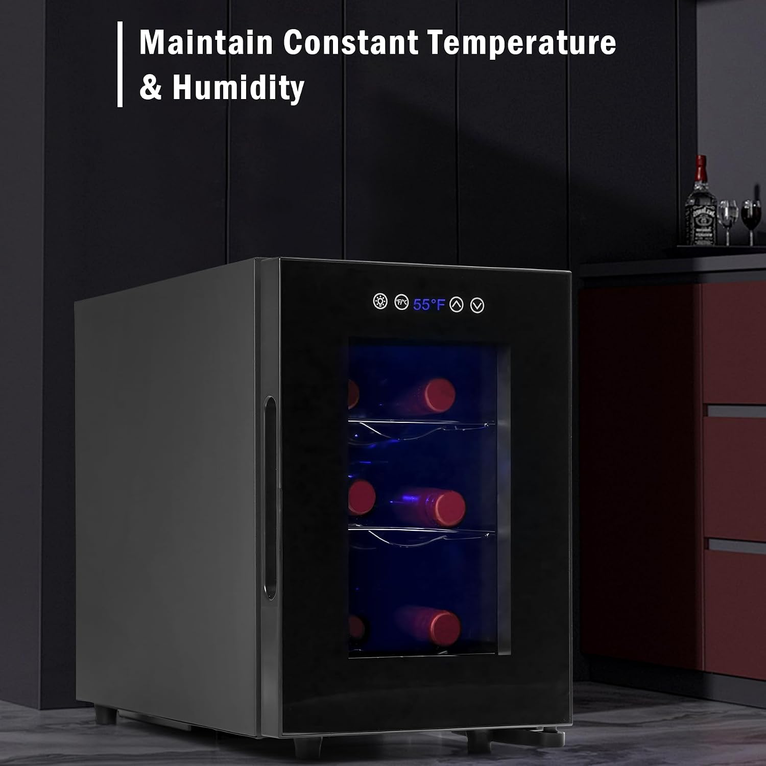 Iceblue 6 Bottle Wine Fridge