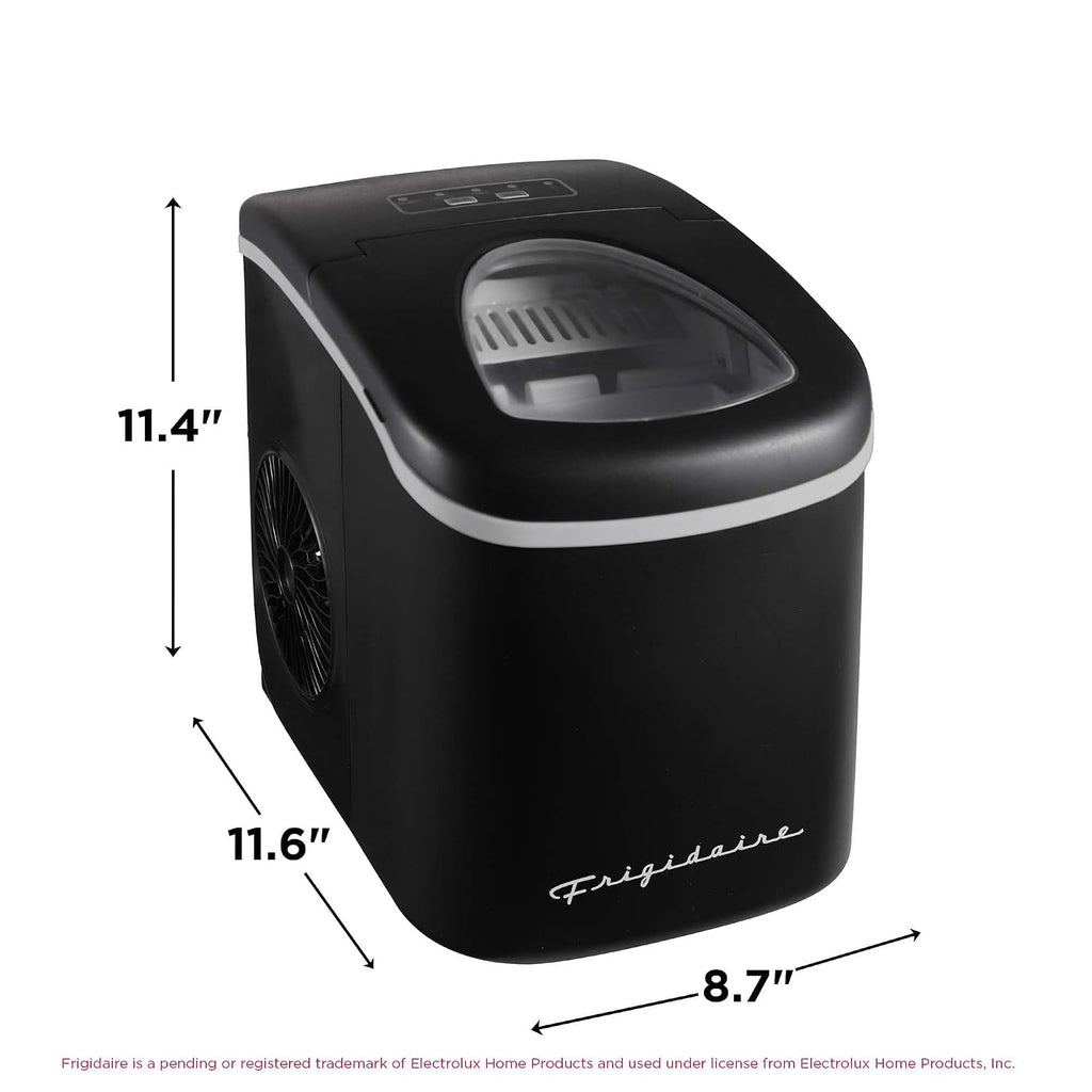 128AMZBLK Black 26Lbs Countertop Ice Maker