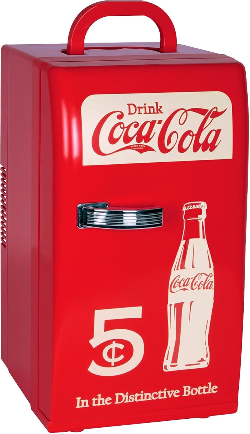 Coca Cola 18 Can Mini Fridge
