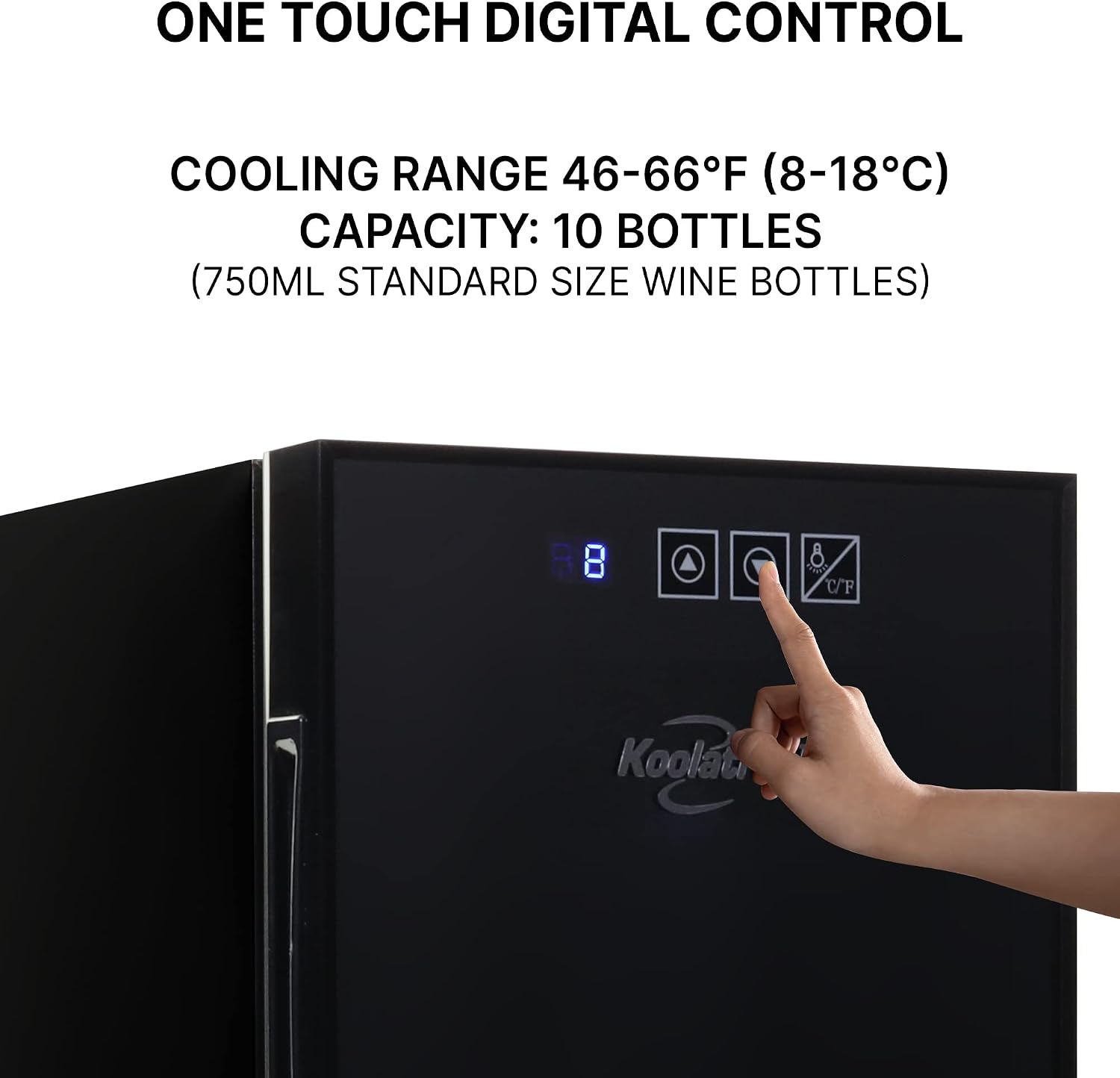 Koolatron 10 Bottle Wine Fridge