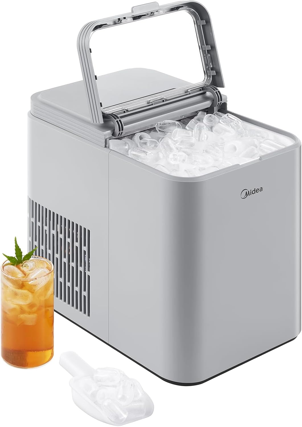 Midea MERI26B1AGY Bullet Ice Maker
