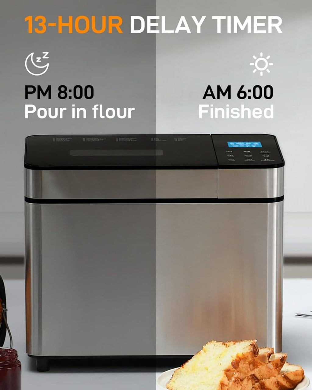 25-in-1 2LB Automatic Bread Machine