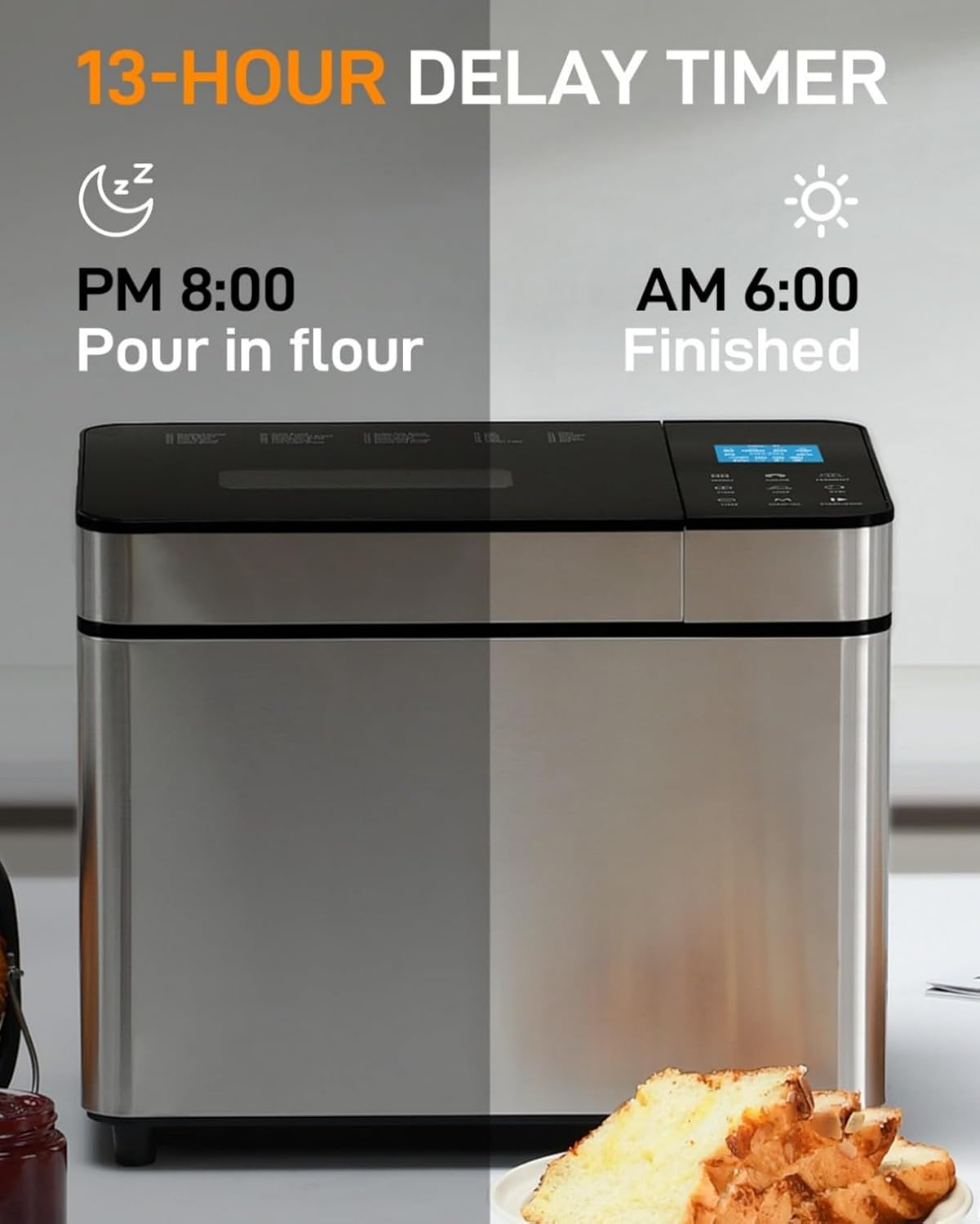 25-in-1 2LB Automatic Bread Machine