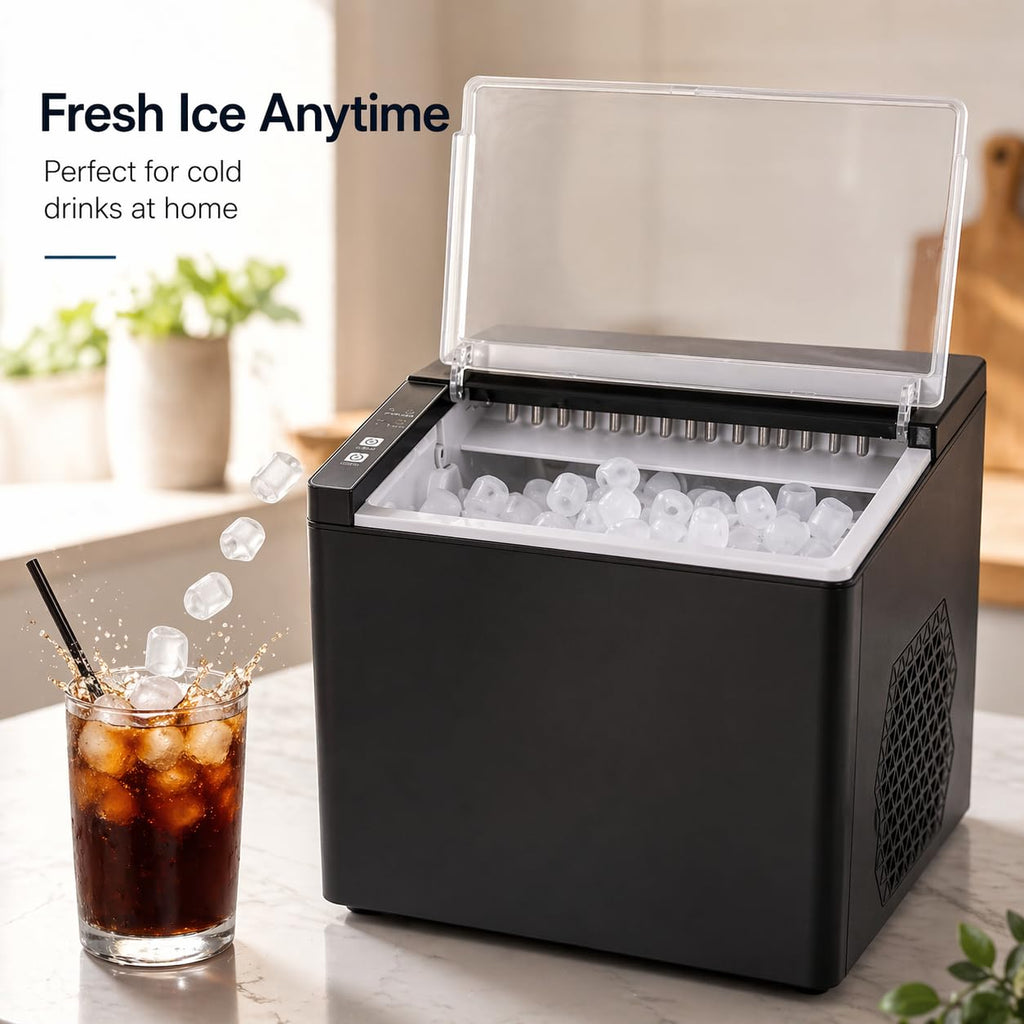 Compact Fast Freeze Portable Countertop Ice Maker