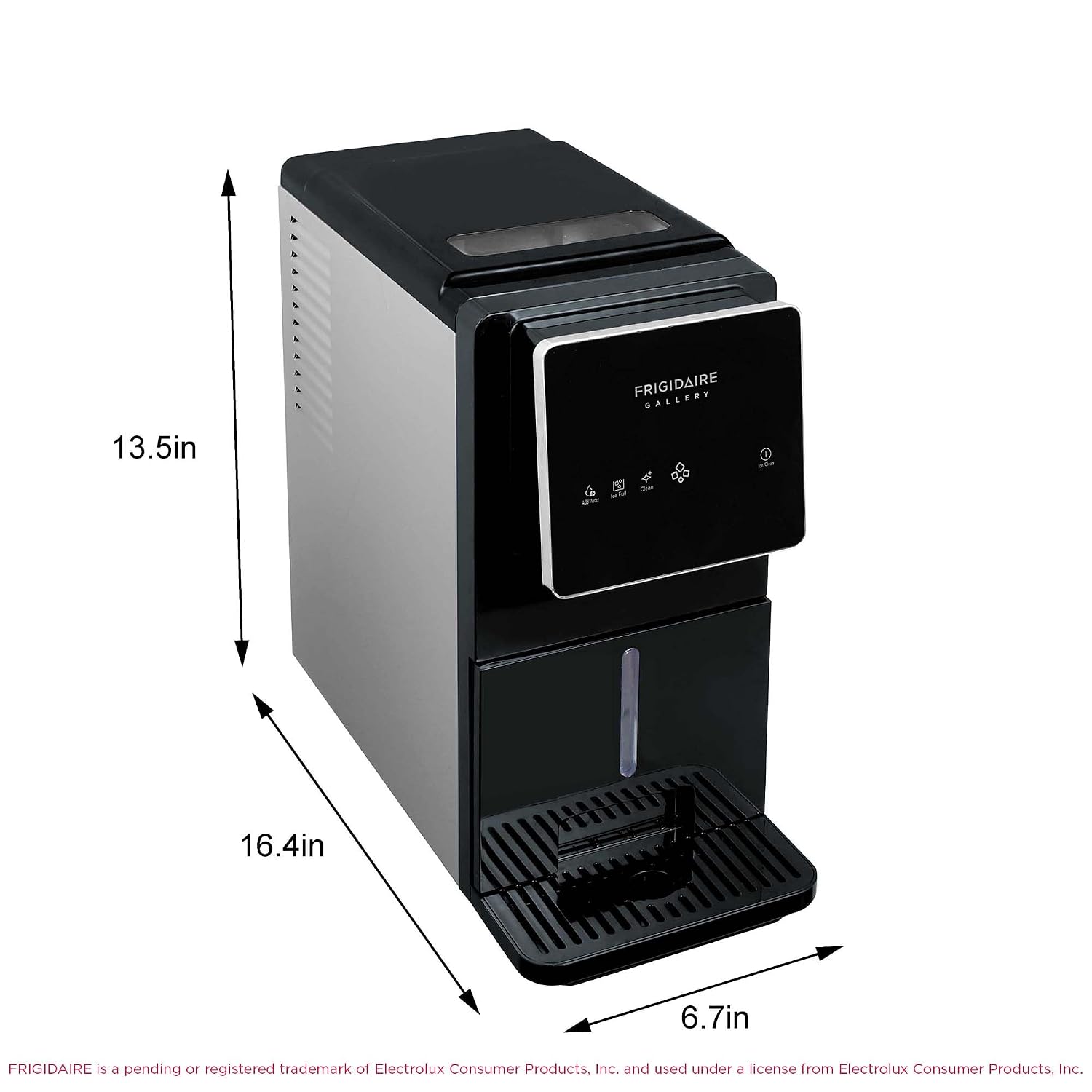 Frigidaire Slate Touchscreen 33Lbs Nugget Ice Maker