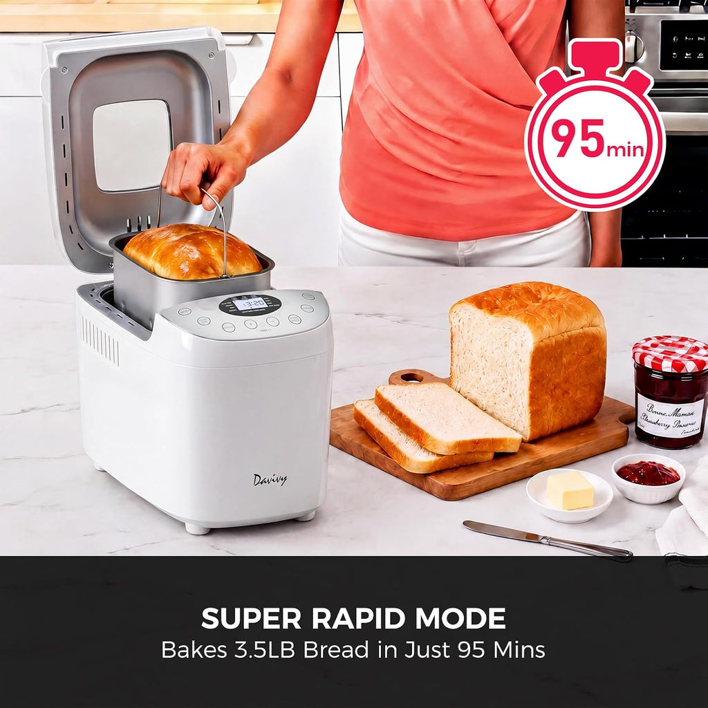 Davivy 15-in-1 Bread Maker
