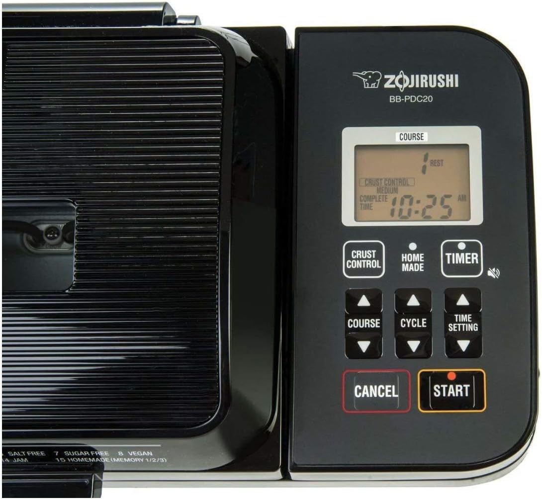 Zojirushi Virtuoso Plus Breadmaker BB-PDC20BA