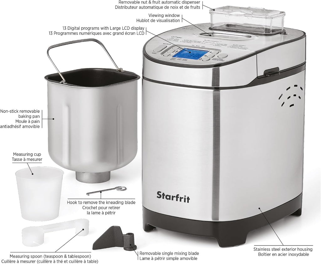 Starfrit 2lb Electric Bread Maker