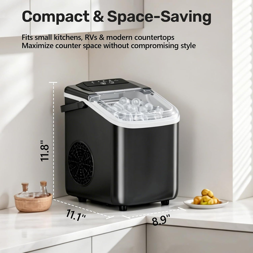 OLIXIS Portable Bullet Ice Maker