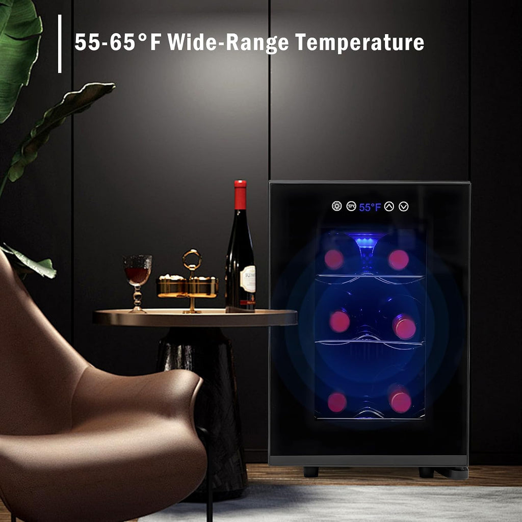Iceblue 6 Bottle Wine Fridge