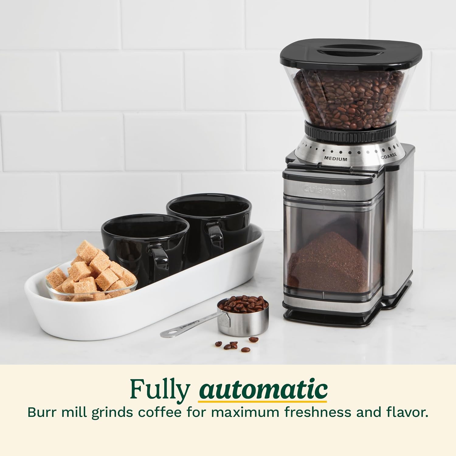 Cuisinart DBM-8P1 18-Setting Burr Coffee Grinder