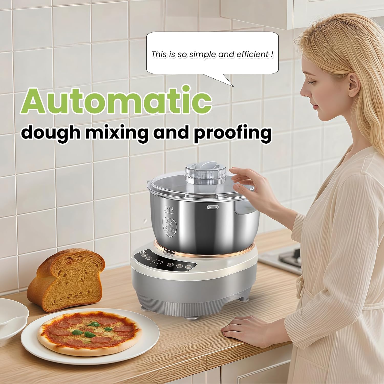 7L Electric Dough Maker