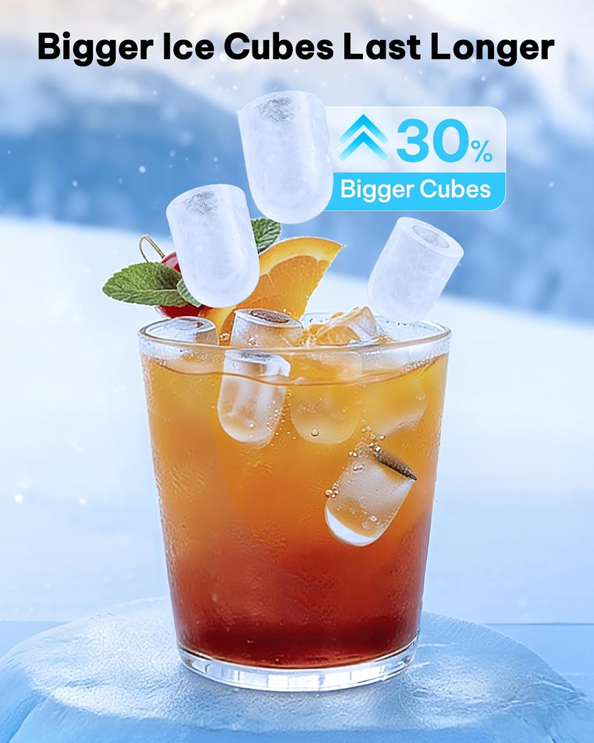 Silonn Portable Bullet Countertop Ice Maker