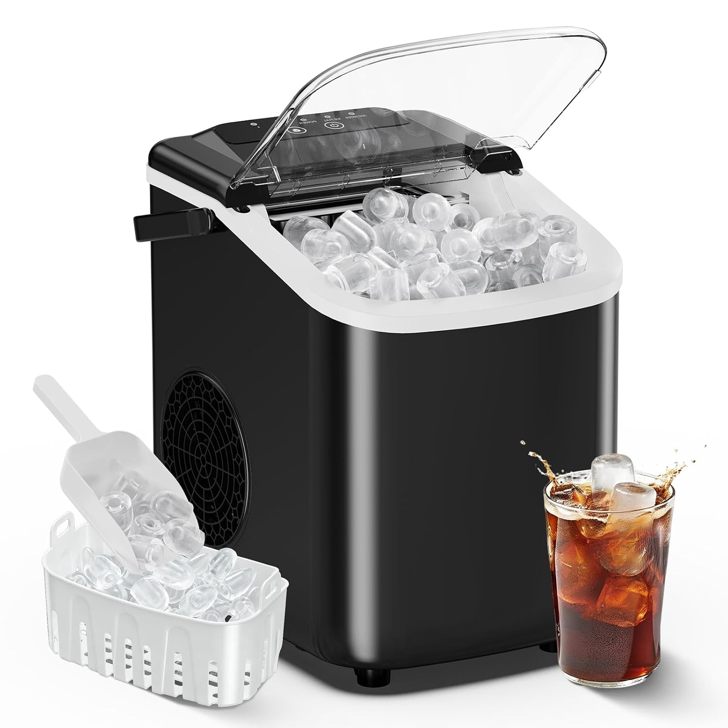 OLIXIS Portable Bullet Ice Maker