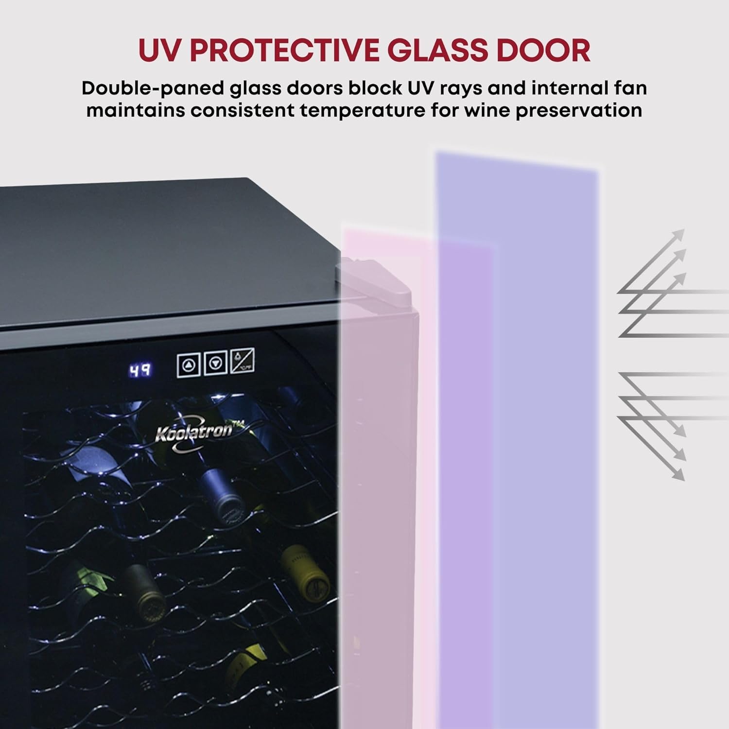 Koolatron 20 Bottle Wine Fridge