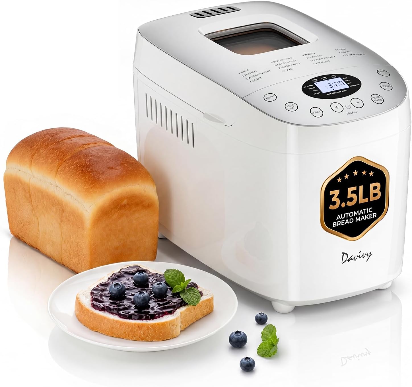 Davivy 15-in-1 Bread Maker