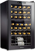 Wine Enthusiast 32 Bottle Dual Zone Wine Cooler