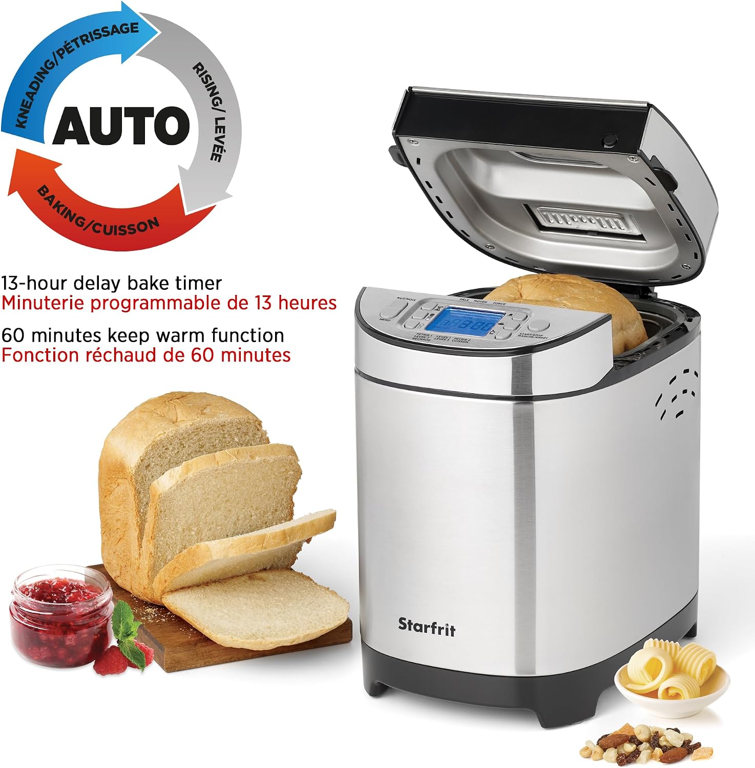 Starfrit 2lb Electric Bread Maker