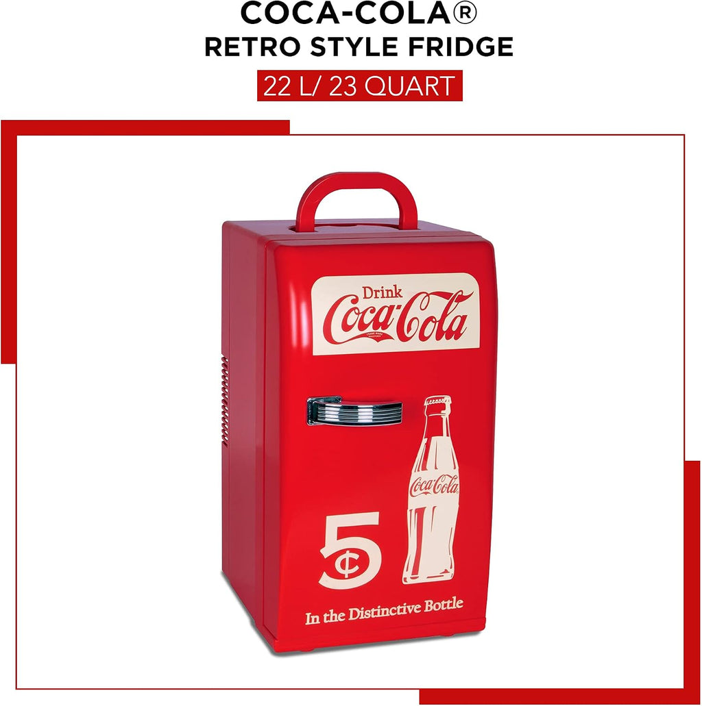 Coca Cola 18 Can Mini Fridge