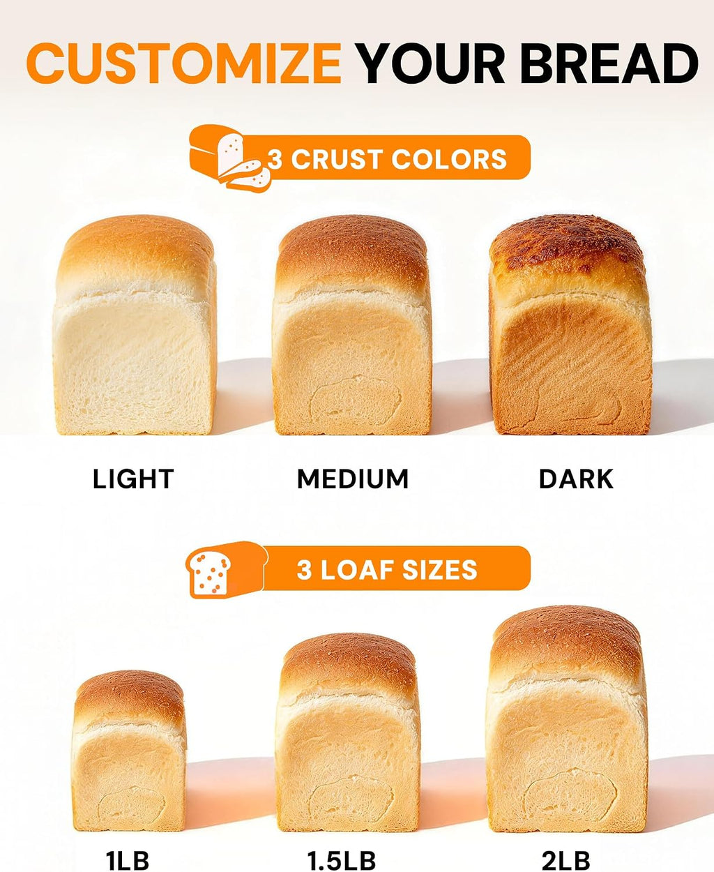 17-in-1 2LB Stainless Steel Bread Maker