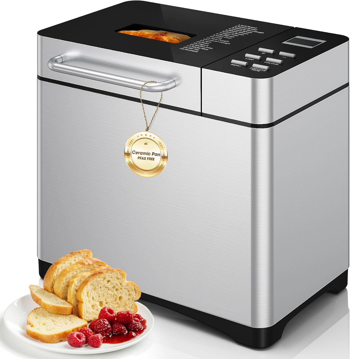 Manastin 19-in-1 Bread Maker Pro