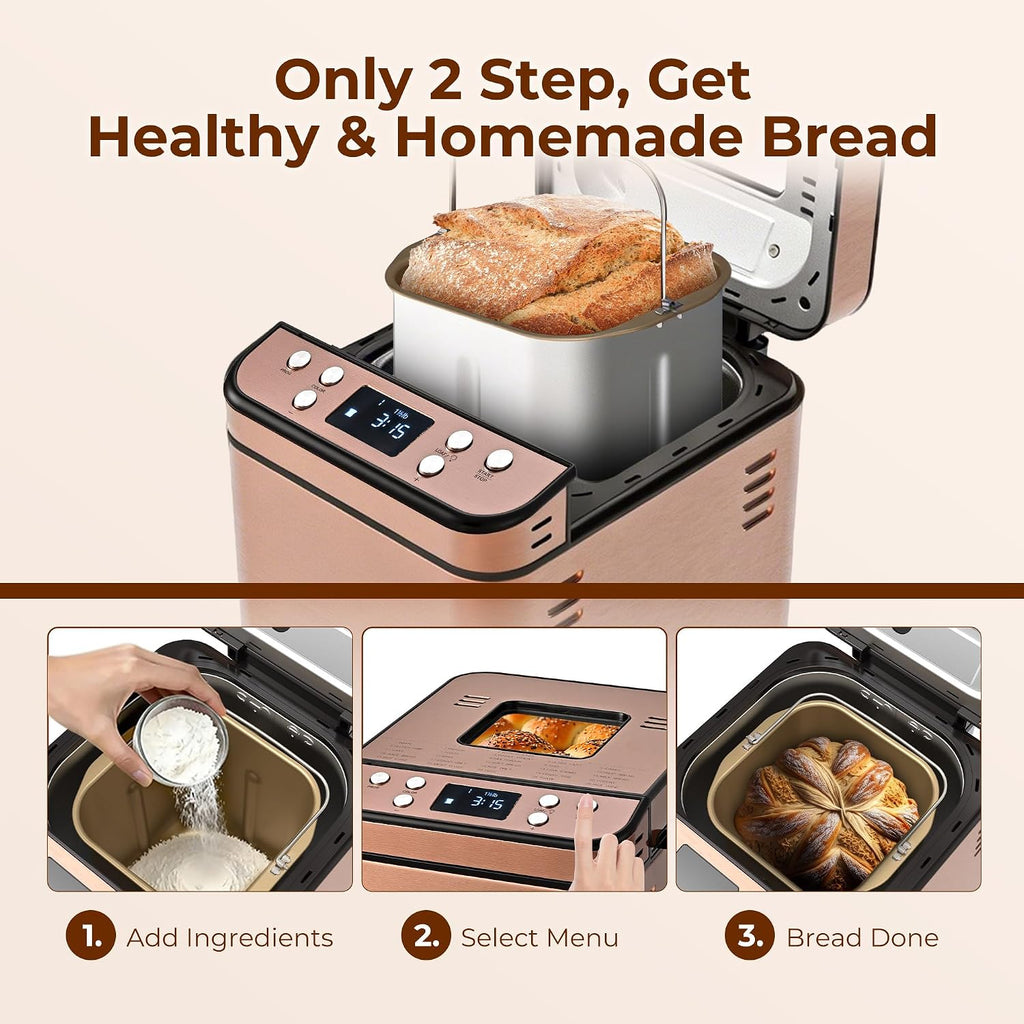 Rosewill 25-in-1 Bread Maker Machine