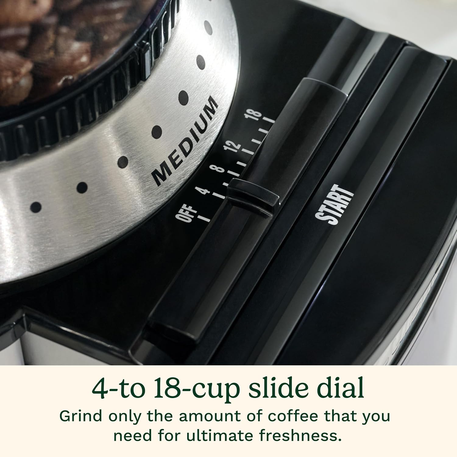 Cuisinart DBM-8P1 18-Setting Burr Coffee Grinder