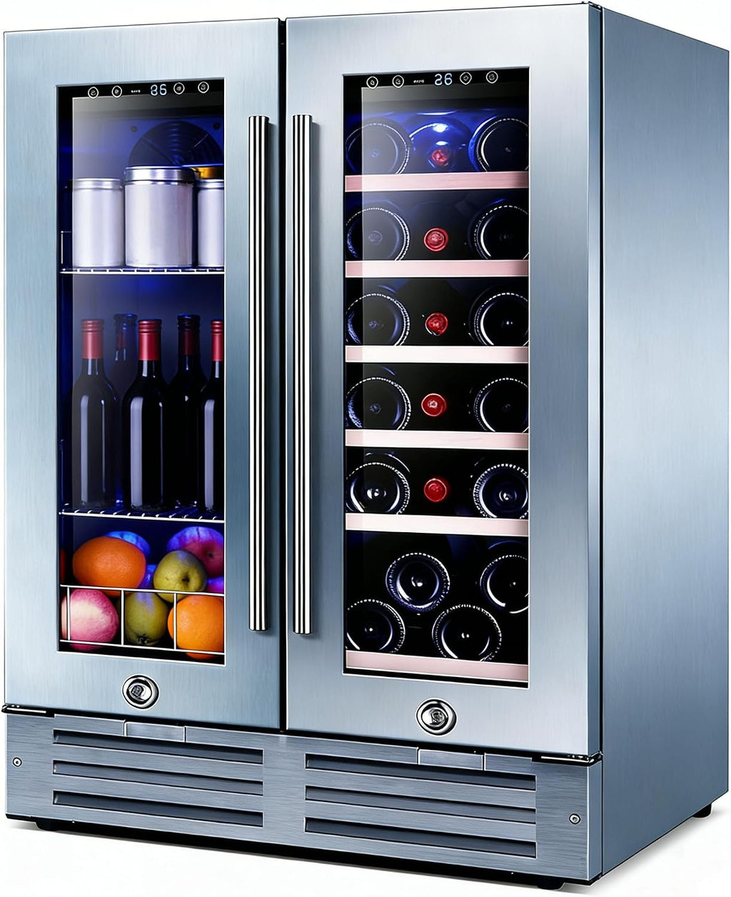 24in Dual Zone 40 Bottle Wine Cooler
