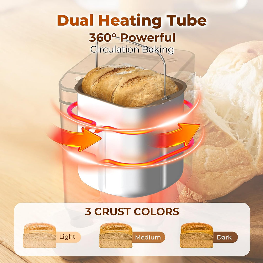 Rosewill 25-in-1 Bread Maker Machine